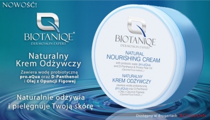 Naturalny krem odżywczy nowej marki Biotaniq