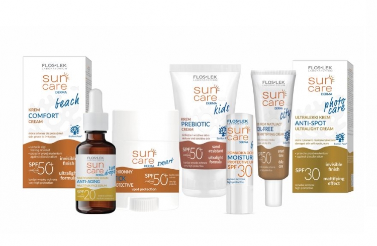 Dermokosmetyki Floslek Sun Care Derma nagrodzone
