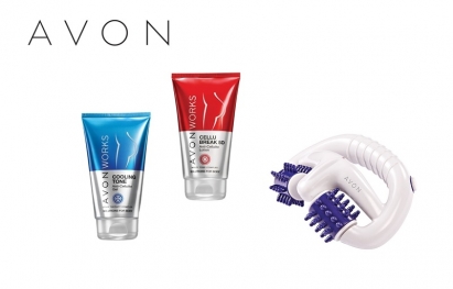Kosmetyki Avon Works oraz Avon masażer do ciała