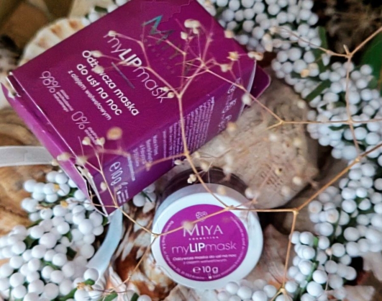 MIYA myLIPmask odżywcza maska do ust na noc