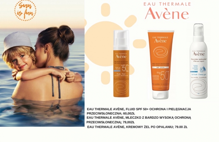 Korzystaj ze słońca w bezpieczny sposób z Avène
