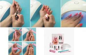 Manicure hybrydowy w domu z hi hybrid