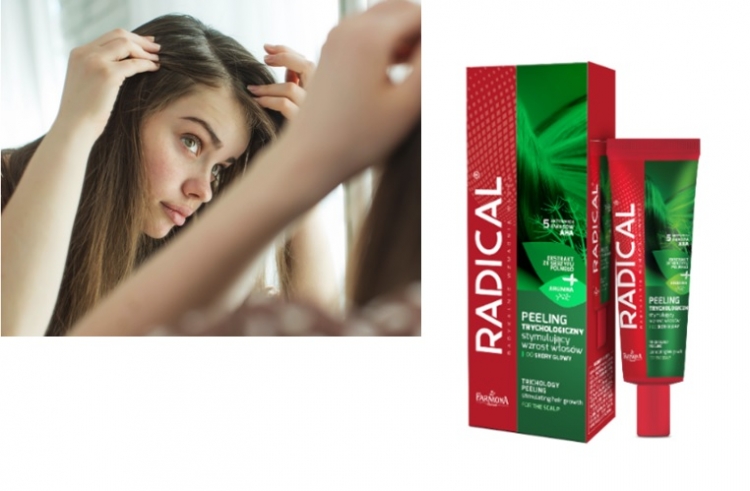 Peeling trychologiczny marki Radical