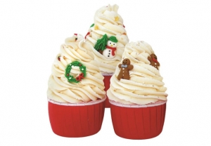 Muffinki do kąpieli White Christmas i Christmas Cream Stara Mydlarnia