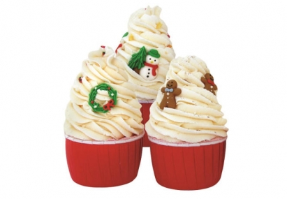 Muffinki do kąpieli White Christmas i Christmas Cream Stara Mydlarnia