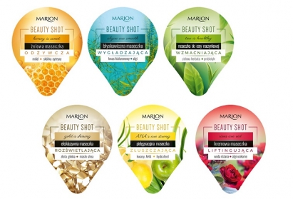 Nowość Marion Beauty Shot maseczki w kapsułkach