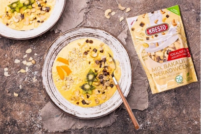 Mango lassi z bakaliami