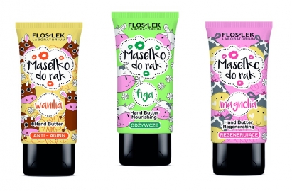 Masełka do rąk Floslek w stylu koreańskim
