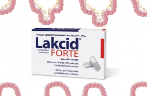 Nowość Lakcid Forte po antybiotykoterapii