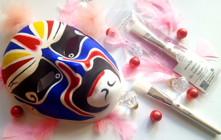 Sense&Body pędzel do aplikacji masek kosmetycznych Girls Best Friend