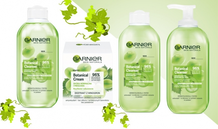 Naturalna pielęgnacja twarzy z Garnier Botanical