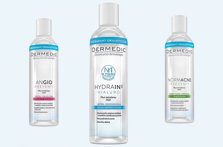 Micelarne trio Dermedic