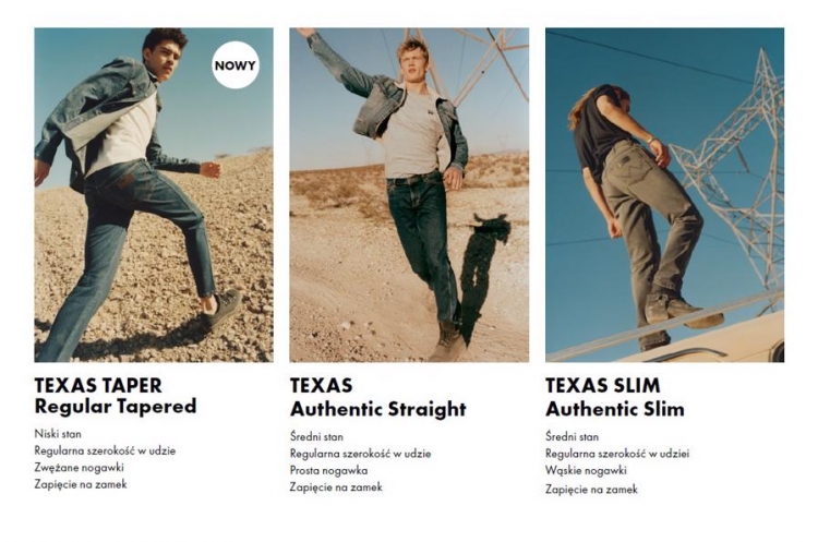 Kolekcja Wrangler Texas Fall/Winter 2020