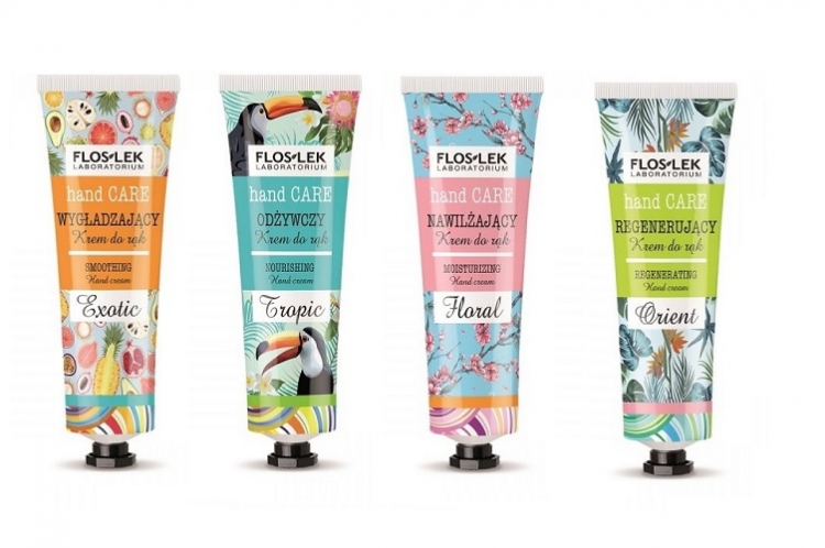 Pielęgnacja dłoni z nowymi kremami Floslek
