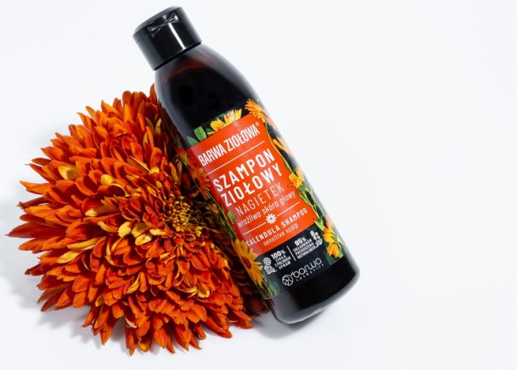 Barwa Ziołowa szampon nagietek