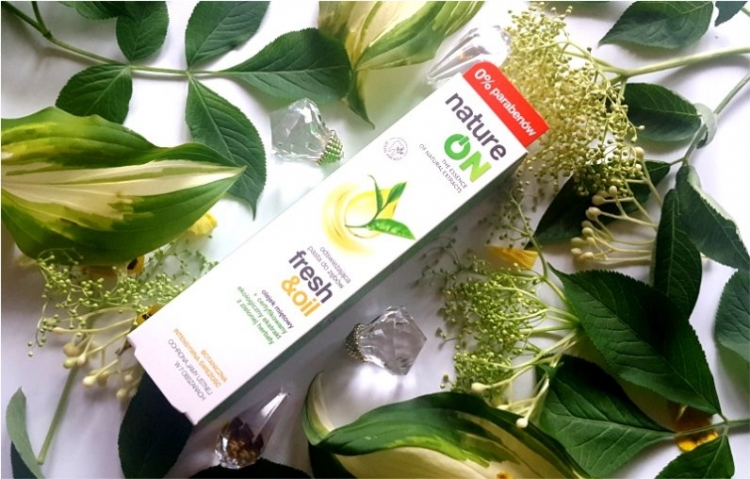 NatureOn odświeżająca pasta do zębów Fresh&Oil