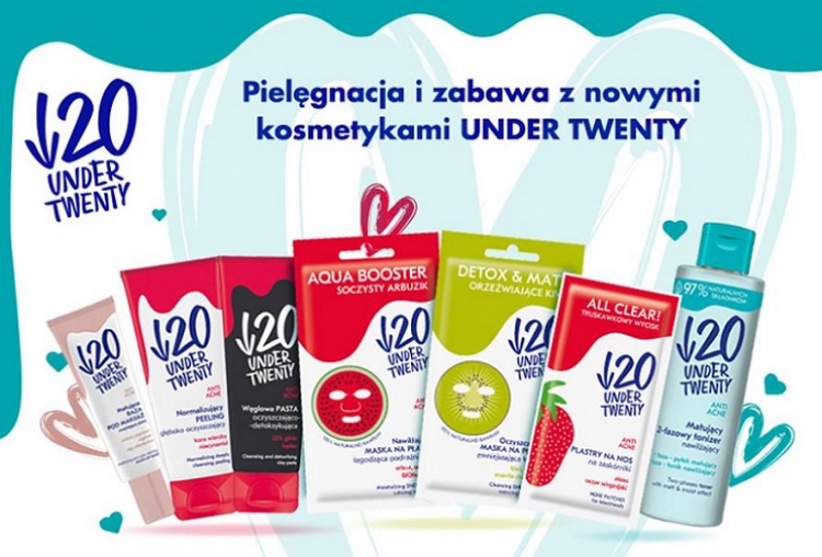Pielęgnacja i zabawa z kosmetykami Under Twenty