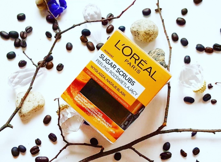 L’Oreal Paris Sugar Scrubs peeling rozświetlający