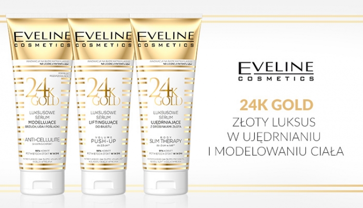 Nowość Eveline Cosmetics Serum 24K Gold