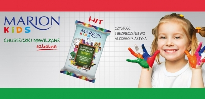 Marion Kids chusteczki nawilżane szkolne