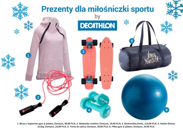 Pomysły na mikołajowe podarunki od Decathlon