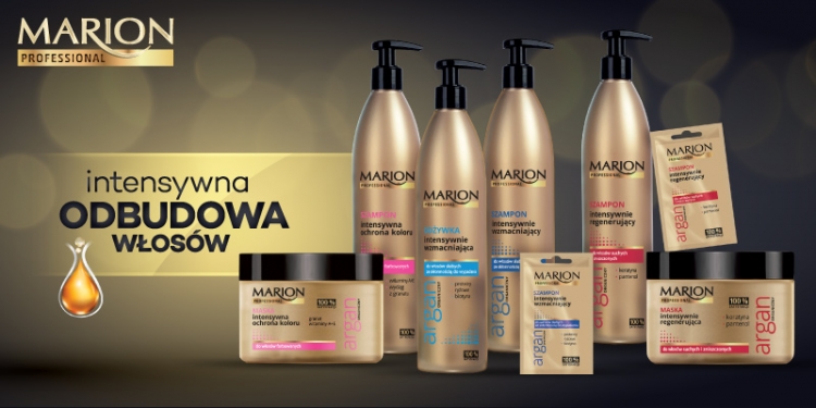 Nowość Marion Professional maska ochrona koloru włosów farbowanych