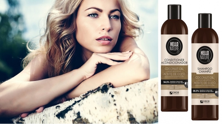 Hello Nature Coconut Oil pielęgnacja włosów przesuszonych