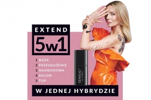 Nowość pierwszy lakier na rynku 5 w 1 od marki Semilac