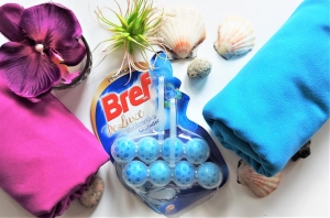 Bref DeLuxe zawieszka toaletowa Królewska Orchidea