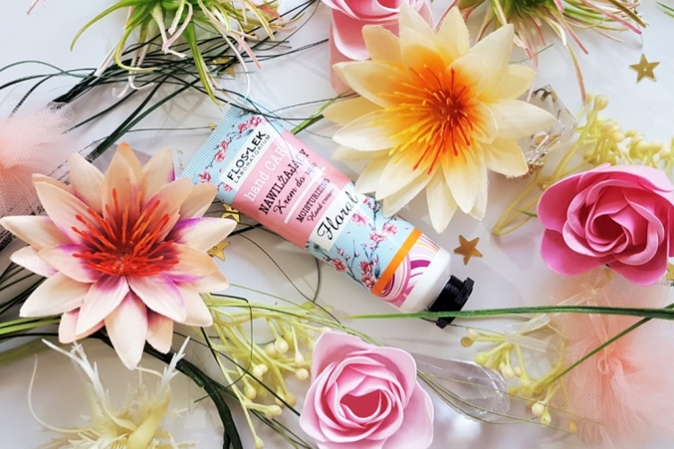 Floslek nawilżający krem do rąk Floral