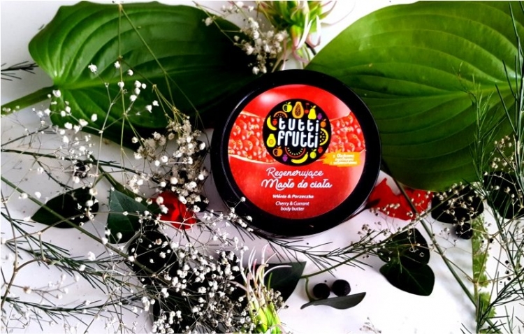 Farmona Tutti Frutti regenerujące masło do ciała wiśnia i porzeczka
