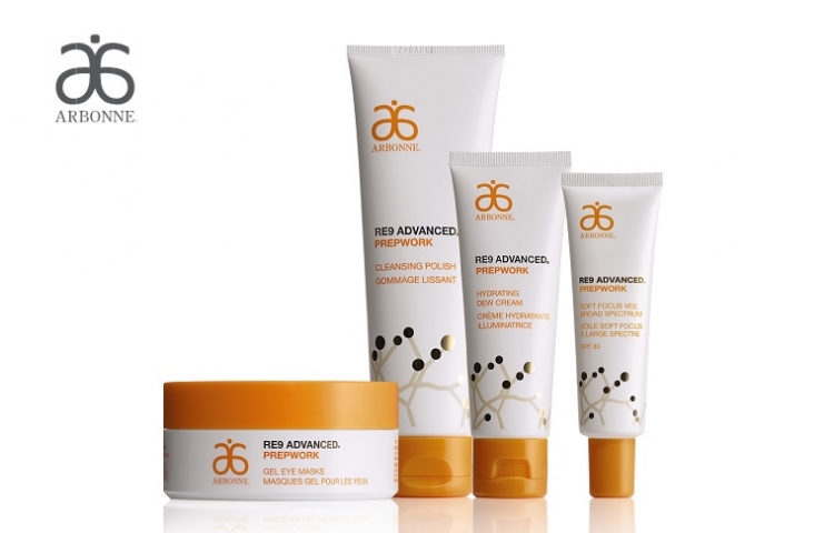 Nowość Arbonne RE9 Advanced Prepwork żelowe maseczki pod oczy