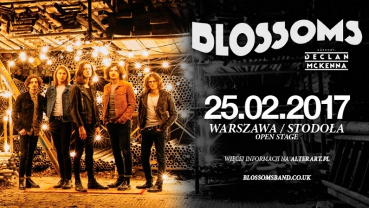 Blossoms na 2 koncertach w Polsce