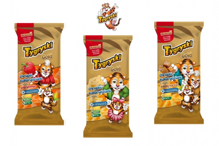 Nowość Tygryski Gold