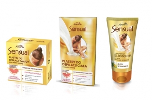 Nowość depilacja żelowa plastrami Joanna