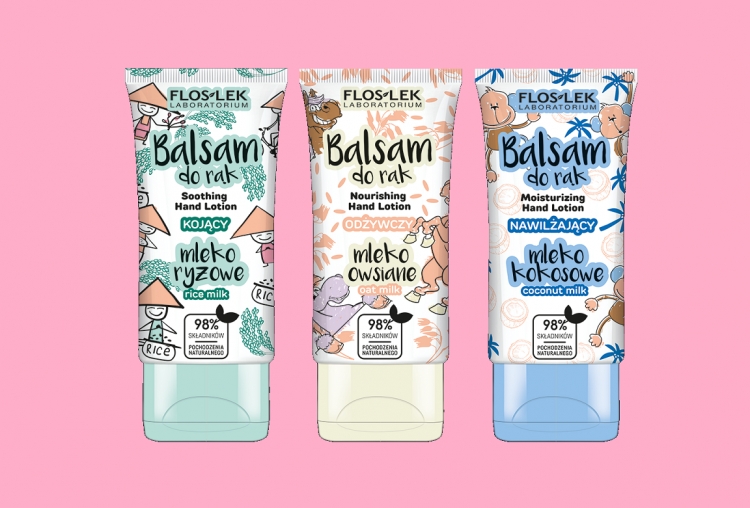 Nowe balsamy do rąk Floslek
