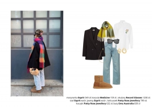 Jak nosić szale w rozmiarze XXL