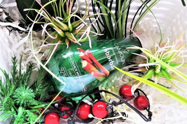 Camolin mydło w płynie rabarbar