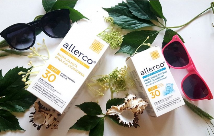 Ochrona i pielęgnacja latem z kosmetykami allerco SPF 30