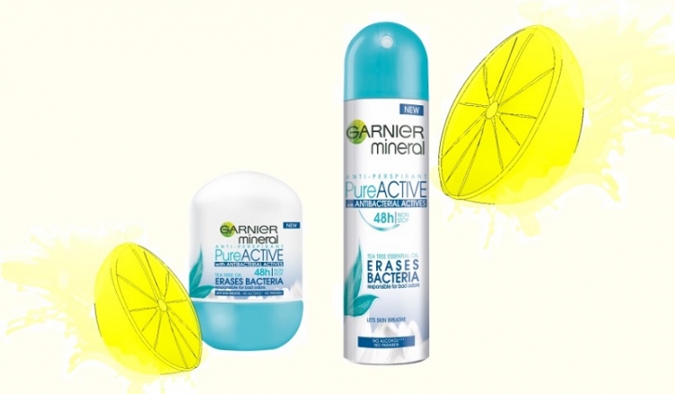 Nowy antyperspirant Mineralny Pure Active Garnier