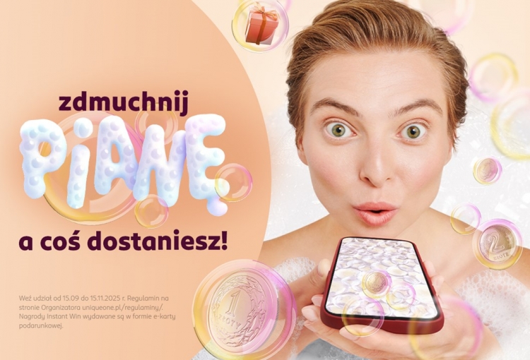 Zdmuchnij pianę w apce Rossmanna