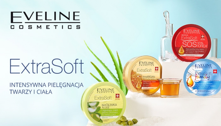 Nowość Eveline Cosmetics kremy do twarzy i ciała Extra Soft