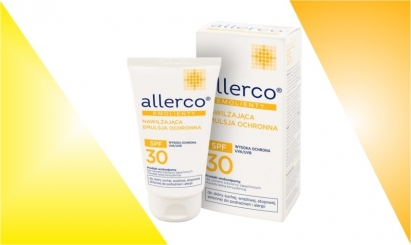 Nowość allerco nawilżająca emulsja ochronna SPF 30
