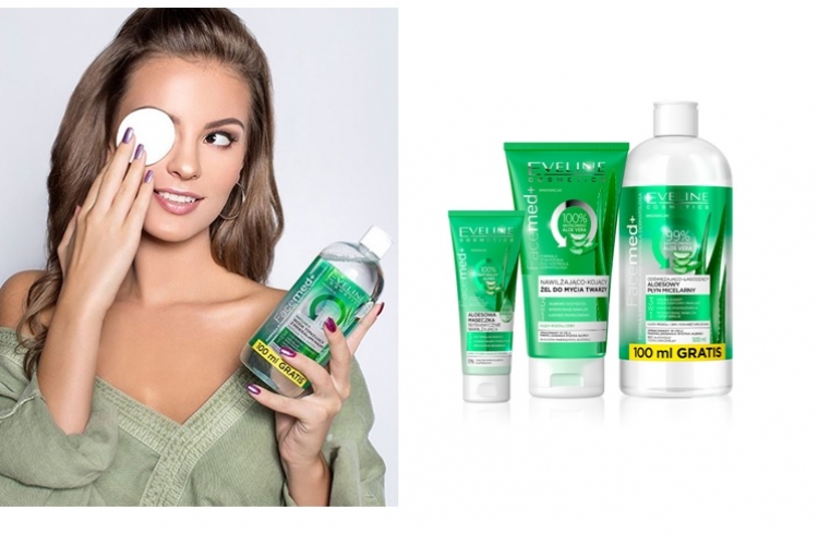Aloesowy rytuał Facemed+ Eveline Cosmetics