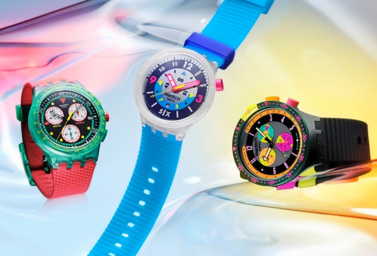 Swatch Neon - powrót kultowych modeli