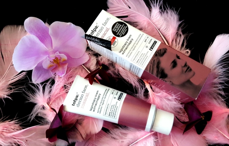 Tołpa Dermo Face Rosacal łagodzący krem wzmacniający bogaty na dzień SPF 10