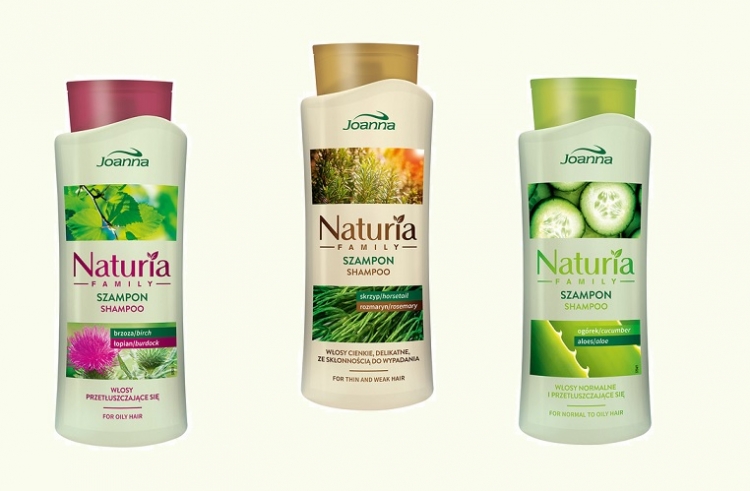Joanna Naturia Family szampony rodzinne 