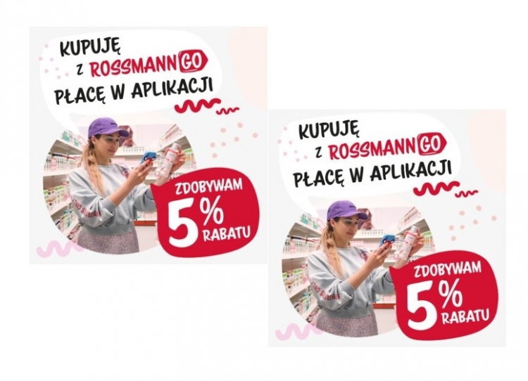 Dodatkowe 5% rabatu z apce Rossmann