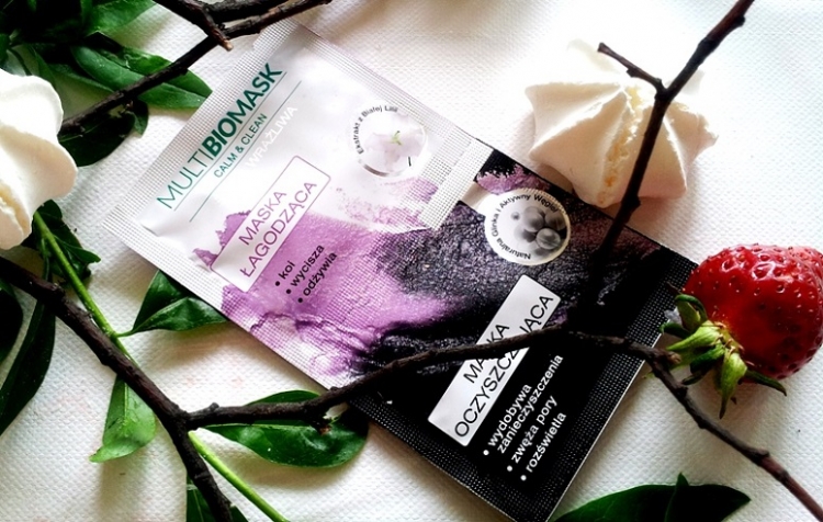 Multi BioMask Clam & Clean maska łagodząca + maska oczyszczająca