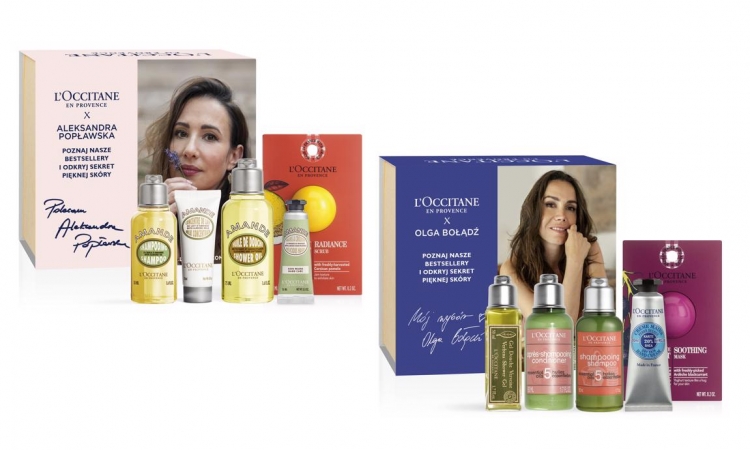 Boxy kosmetyczne ambasadorek L'Occitane